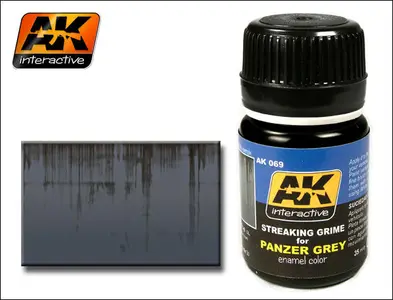 Sciekający brud dla Panzer Grey (AK 069)  / 35ml