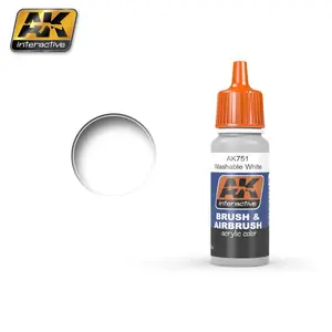 Farba akrylowa - Washable White Paint / 17ml