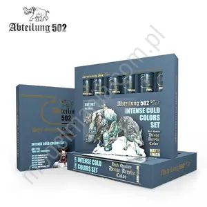 Zestaw farb akrylowych - Intense cold color set / 6x 20ml
