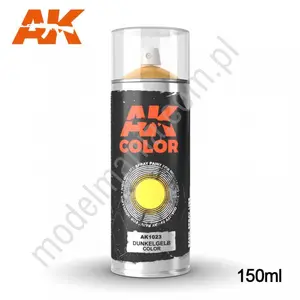 Spray Lakier 150ml - Dunkelgelb