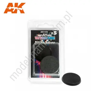 AK Bases - Podstawka okrągła 40mm 5szt.
