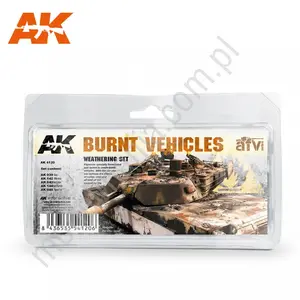 Zestaw do weatheringu Burnt Vehicles