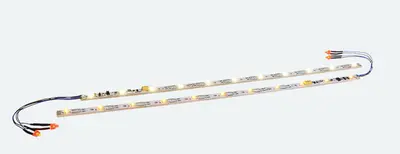 Oświetlenie do wagonu 11xLED żółta DCC