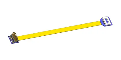 Adapter z Next18 do PluX12, 88mm z rurką termokurczliwą