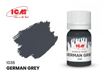 Farba akrylowa - German Grey / 12ml