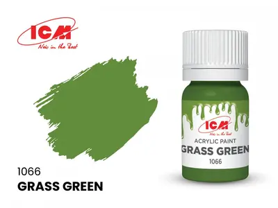 Farba akrylowa - Grass Green / 12ml