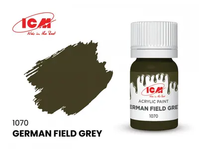 Farba akrylowa - German Field Grey / 12ml