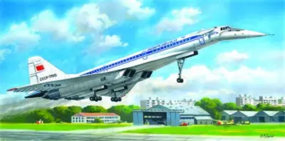 Sowiecki samolot pasażerski Tupolew Tu-144