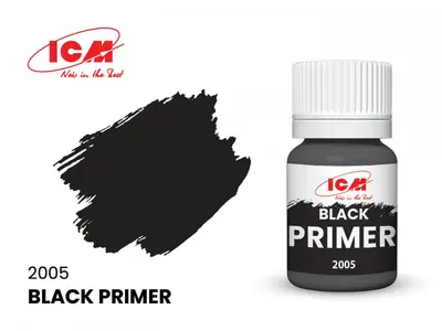 Farba akrylowa podkładowa - Primer Black / 17ml