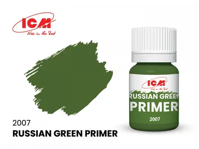 Farba akrylowa podkładowa - Primer Russian Green / 17ml