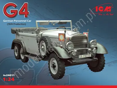 Niemiecka limuzyna terenowa Mercedes Benz MB G4 (1935 produkcja)