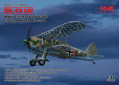 Niemiecki samolot bliskiego wsparcia Fiat CR.42 LW