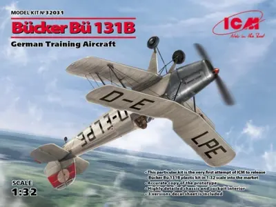Niemiecki samolot akrobacyjny Bücker Bu-131B Jungmann