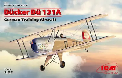 Niemiecki samolot szkolny Bücker BU-131A Jungmann