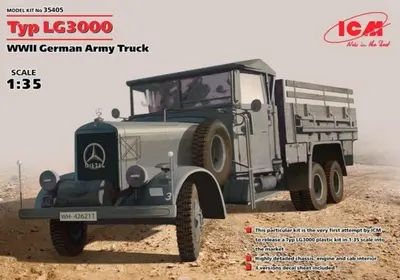 Niemiecka ciężarówka Mercedes-Benz Lg3000