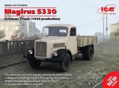 Niemiecki samochód ciężarowy Magirus S330 1949