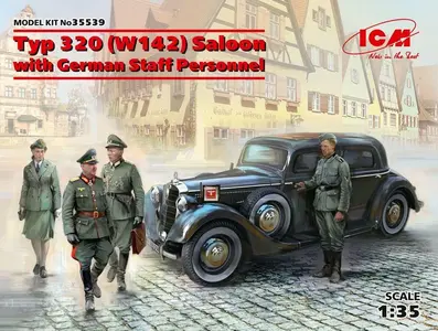 Mercedes-Benz Typ 320 (W142) wraz z pasażerami
