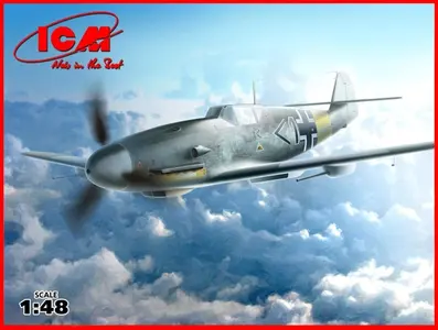 Niemiecki myśliwiec Messerschmitt Bf-109F-4/R6