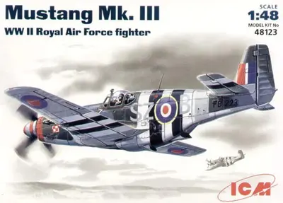 Polski myśliwiec Mustang Mk III RAF
