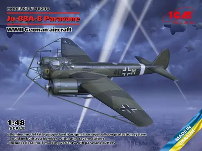 ICM 48230 Ju-88A-8 Paravane.