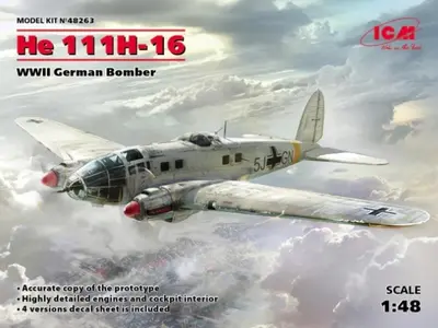 Niemiecki bombowiec H-111 H-16