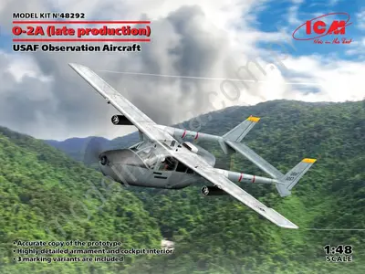 Amerykański samolot rozpoznawczy Cessna O-2A (późna produkcja)