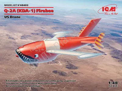 Amerykański dron treningowy KDA-1(Q-2A) Firebee