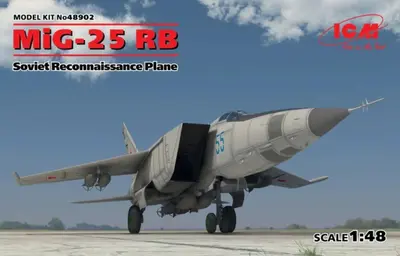 Sowiecki samolot rozpoznawczy Mig-25 RB Foxbat