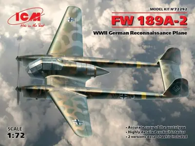 Niemiecki samolot rozpoznawczy Focke-Wulf Fw-189A2