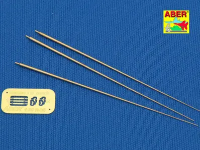 Toczona antena niemiecka 2m (3szt)