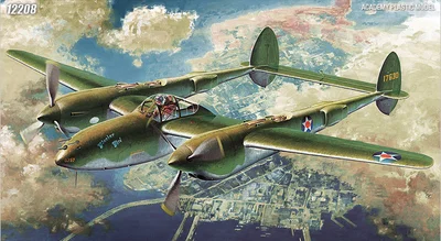 Samolot myśliwski Lockheed P-38F Lightning