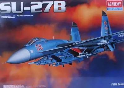 Sowiecki myśliwiec SU-27 Flanker B