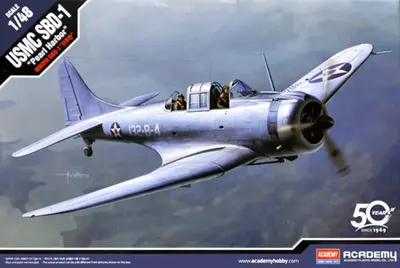 Bombowiec USN SBD-1 Pearl Harbour