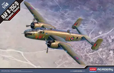 Brytyjski bombowiec B-25C/D Mitchell, europejski teatr działań wojennych