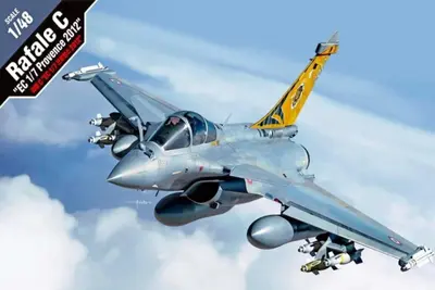 Francuski myśliwiec Rafale C EC 1/7 Provence 2012