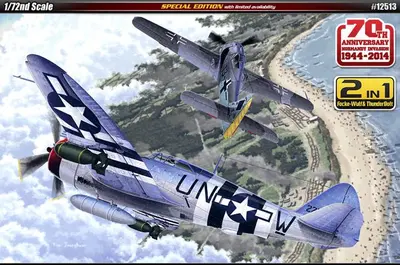 Fw 190A-8 i P-47D "D-Day"