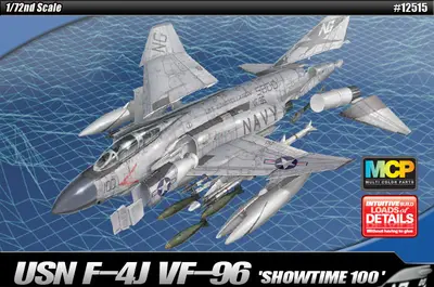 Samolot myśliwsko-bombowy USN F-4J VF-96