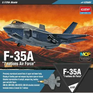 Amerykański myśliwiec F-35A 7 nations Air Force
