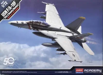 Amerykański myśliwiec F/A-18F VFA-2 Bounty Hunters