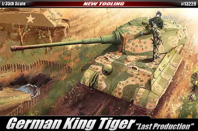 Niemiecki czołg ciężki PzKpfwVI Ausf.B, King Tiger, ostatnia produkcja