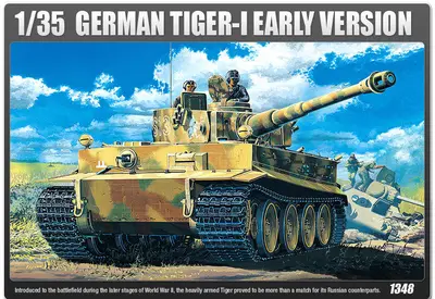 Niemiecki czołg ciężki PzKpFW VI Tiger, wersja wczesna, z wnętrzem