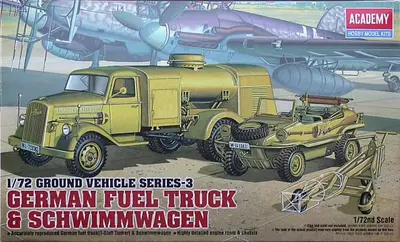 Zestaw German Fuel Truck & Schwimmwagen