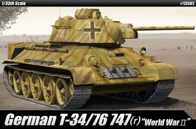 Czołg T-34/76 747(r), wersja niemiecka