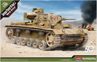 Niemiecki czołg średni PzKpfW III Ausf. J, Afryka północna