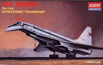 Sowiecki naddźwiękowy samolot pasażerski TU-144