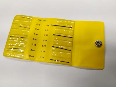 Zestaw wierteł ø0,3 - 1,0mm / 8 szt.