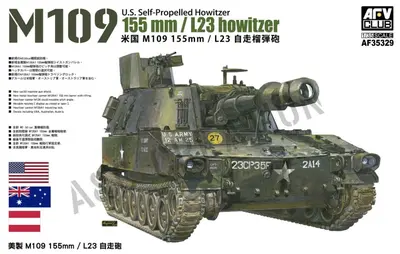 AFV Club AF35329 Propellant Containers for M109A1-A4 SPG