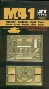 Zestaw blaszek fototrawionych do M41 A1/A2/A3 Walker Bulldog JGSDF