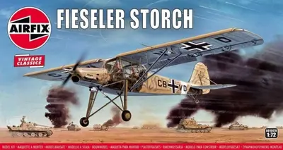 Niemiecki samolot łącznikowy Fiesler Fi-156 Storch, seria Vintage Classics