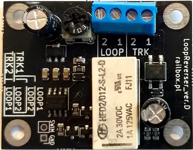 Moduł pętli zwrotnej DCC lub analog Railbox